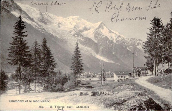 Chamonix-Mont-Blanc Vorderseite