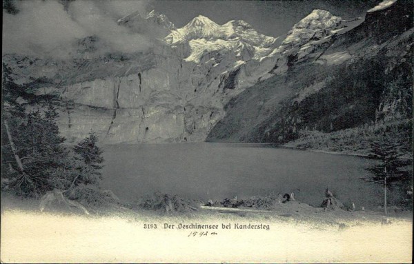 Oeschinensee Vorderseite