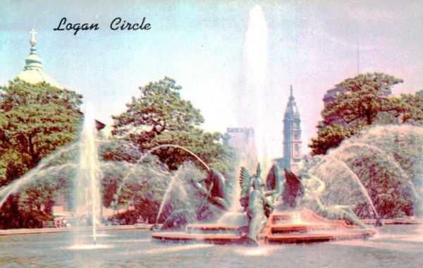 Philadelphia, The Swan Memorial Fountain Vorderseite