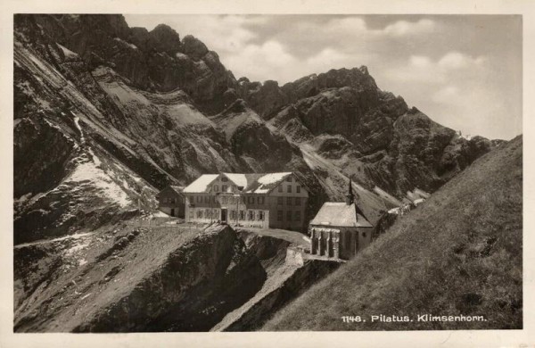 Pilatus, Klimsenhorn. 1935 Vorderseite