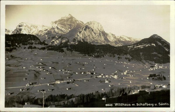 Wildhaus Vorderseite
