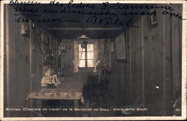 Siviriez, Marguerite Bays Vorderseite