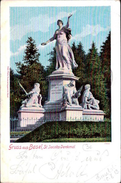 St. Jakobs-Denkmal  Vorderseite