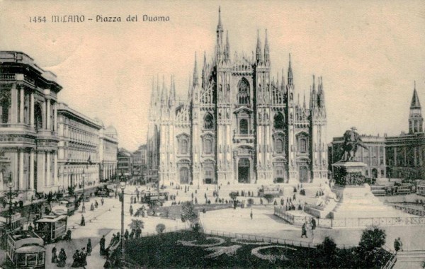Piazza del Duomo (Mailand) Vorderseite