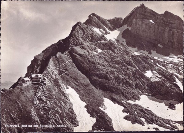 Thierwies (2084m) mit Aufstieg zum Säntis