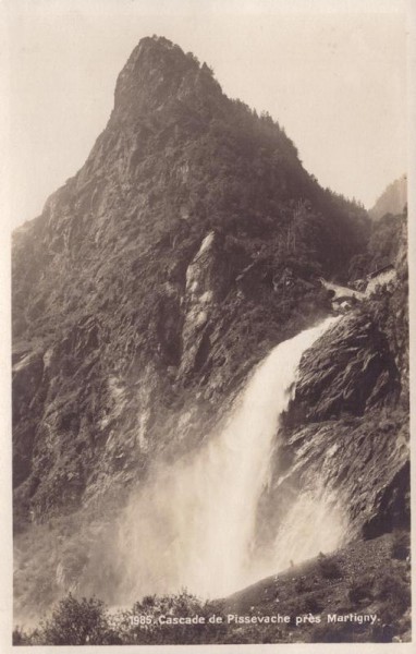 Cascade de Pissevache près Martigny Vorderseite