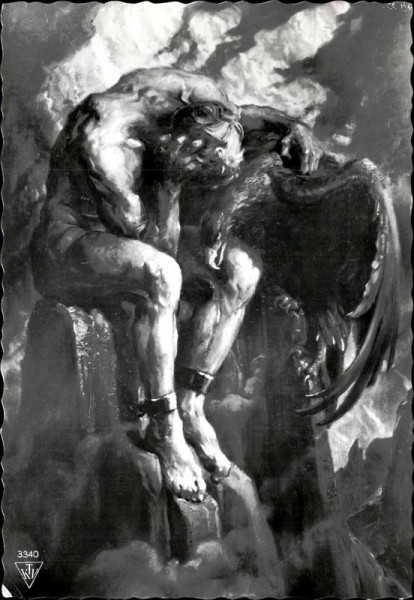 Gemälde von Thomas Riss 1918 Vorderseite
