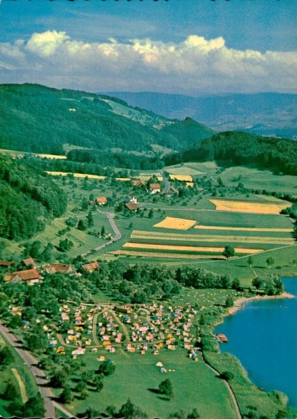 Campingplatz und Naturstrandbad Türlersee, Hausen am Albis Vorderseite