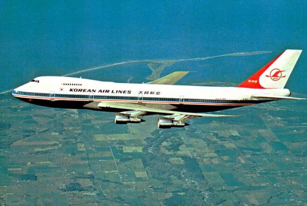 KAL's boeing 747 B Vorderseite