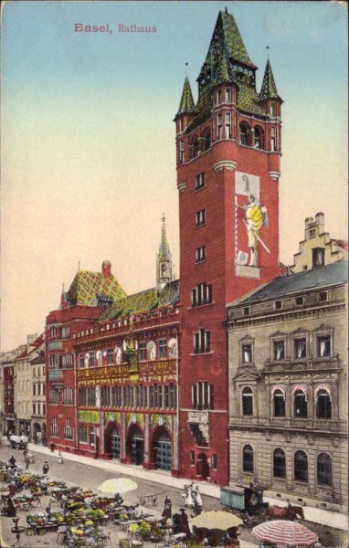 Basel, Rathaus Vorderseite