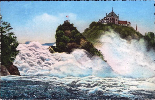 Rheinfall und Schloss Laufen