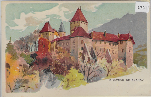 Chateau de Blonay - Les Chocolats Peter & Kohler - Litho