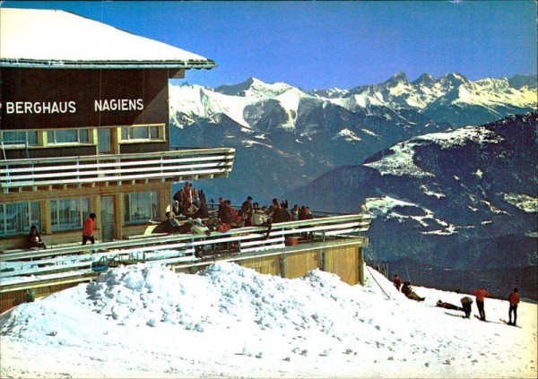 Flims, Berghaus Nagiens Vorderseite