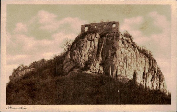 Burg Rosenstein Vorderseite