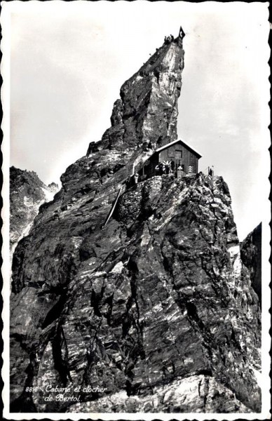 Cabane de Bertol Vorderseite