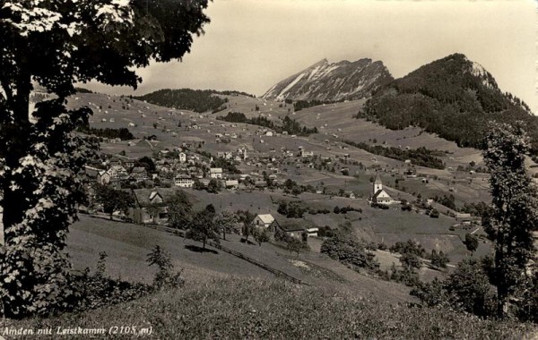 Amden mit Leistkamm Vorderseite