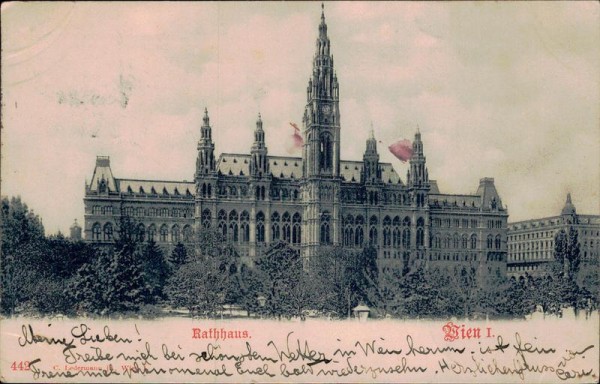Rathaus - Wien Vorderseite