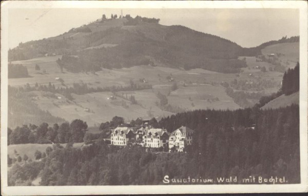 Sanatorium Wald mit Bachtel