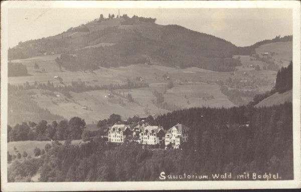 Sanatorium Wald mit Bachtel