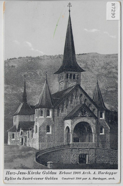 Goldau SZ - Herz-Jesu-Kirche - Erbaut 1908