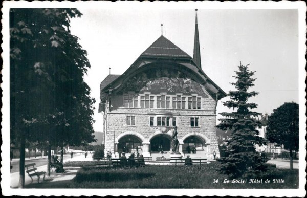 Le Locle, Hôtel de Ville Vorderseite