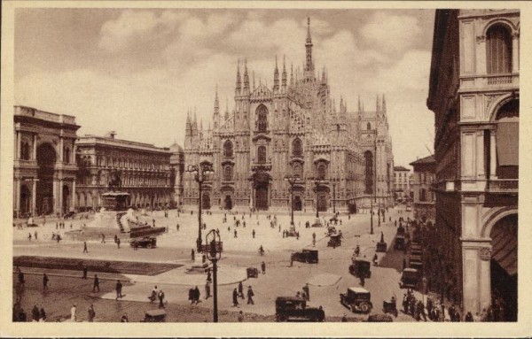 Milano (Mailand) Piazza del Duomo
