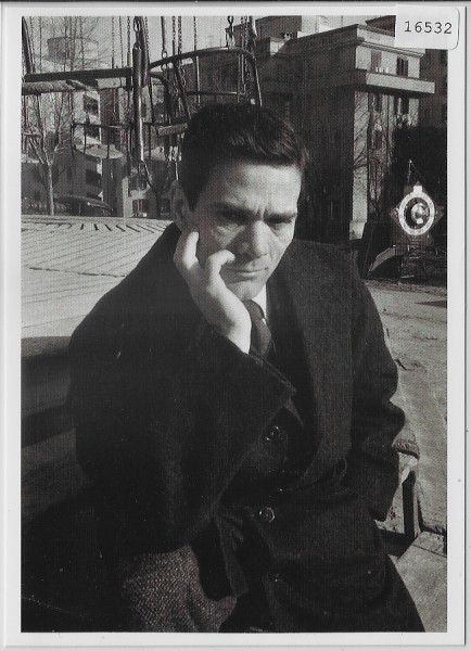 Pier Paolo Pasolini, Rome 1962 - Photo: John Phillips