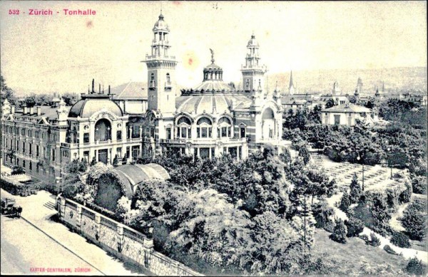 Zürich - Tonhalle Vorderseite