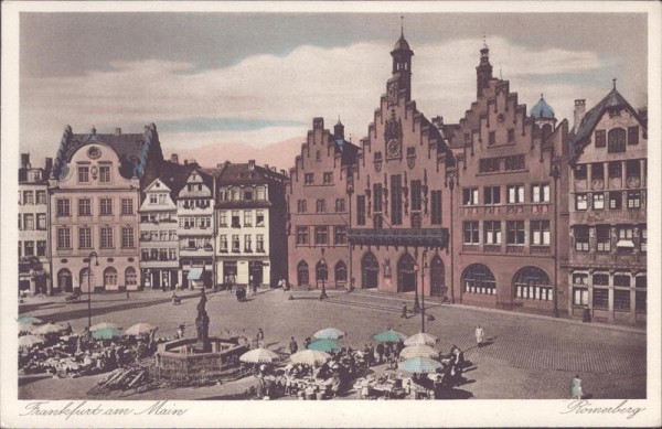Frankfurt am Main, Römerberg Vorderseite