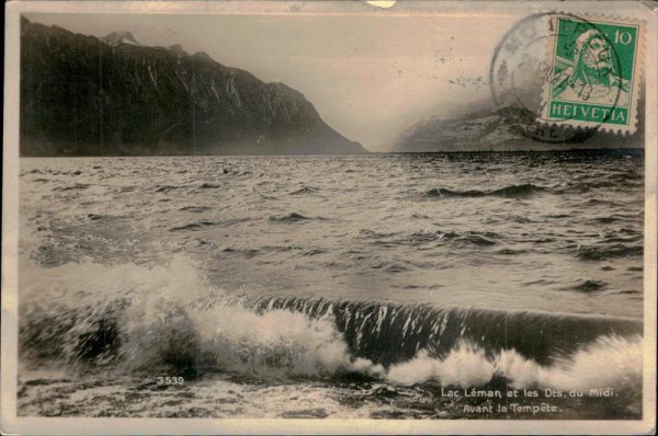 Lac Léman Vorderseite