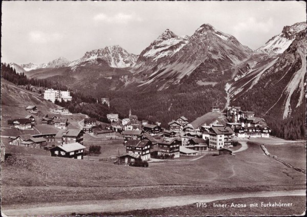 Inner-Arosa mit Furkahörner