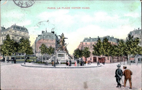 La Place Victor Hugo (Paris) Vorderseite