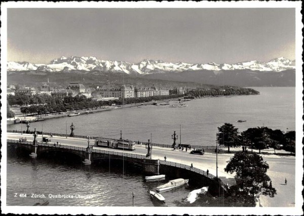 Quaibrücke Utequal (Zürich) Vorderseite