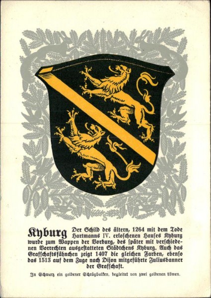 Kyburg Vorderseite