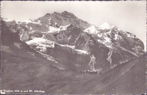 Jungfrau und Kl. Scheidegg