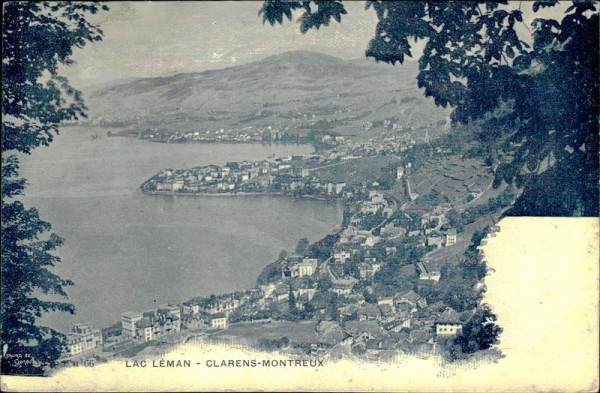 Lac Léman - Clarens-Montreux Vorderseite