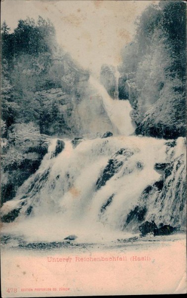 Unterer Reichenbachfall (Hasli) Vorderseite