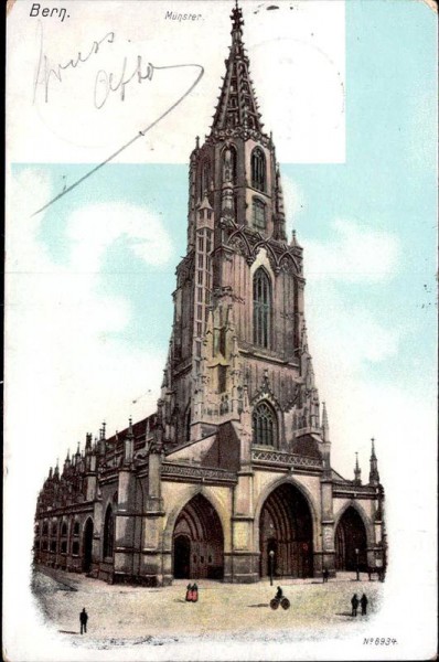 Bern, Münster Vorderseite