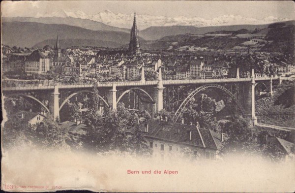 Bern und die Alpen