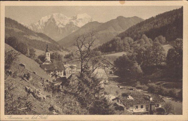 Ramsau mit Hohem Göll