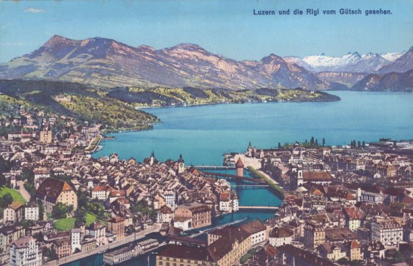 Luzern und die Rigi
