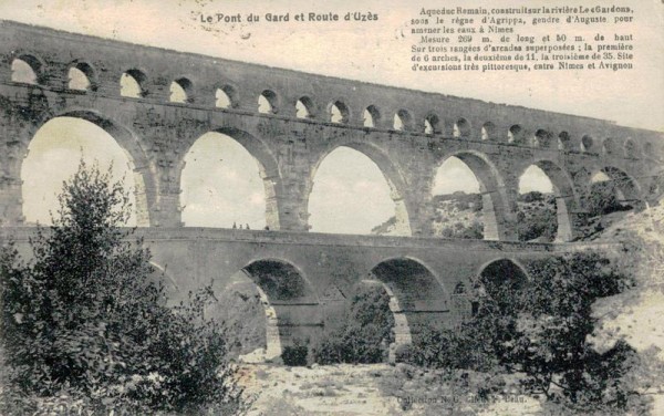 Pont du Gard Vorderseite