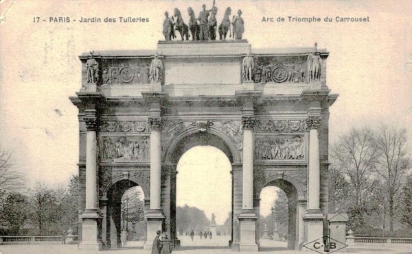 Jardin des Tuileries (Paris) Vorderseite