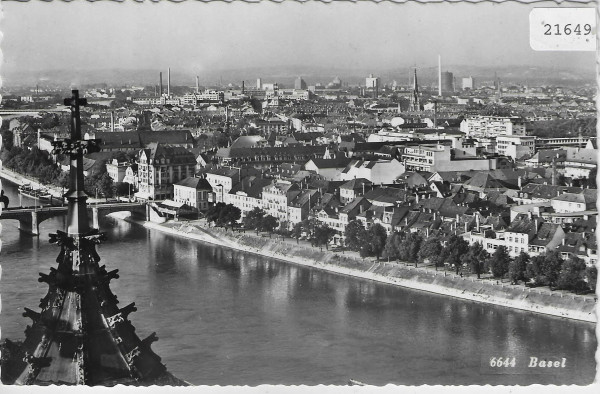 Basel - Blick vom Münster auf Kleinbasel