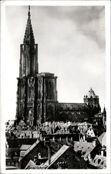 Strasbourg - La Cathédrale Vorderseite