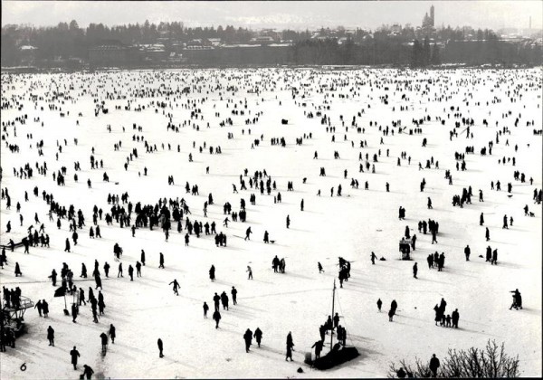 Zürich, Seegfrörni 1963 Vorderseite