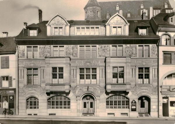 Basel, Restaurant "Brauner Mutz" Vorderseite