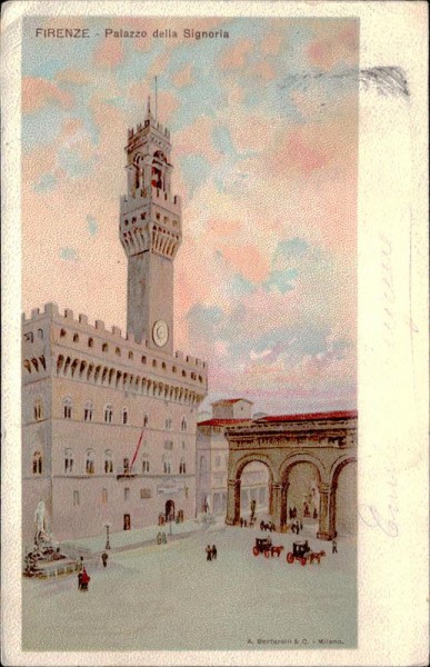 Firenze - Palazzo della Signoria Vorderseite