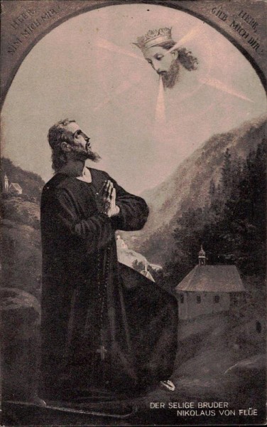 Der Selige Bruder Nikolaus von Flüe Vorderseite