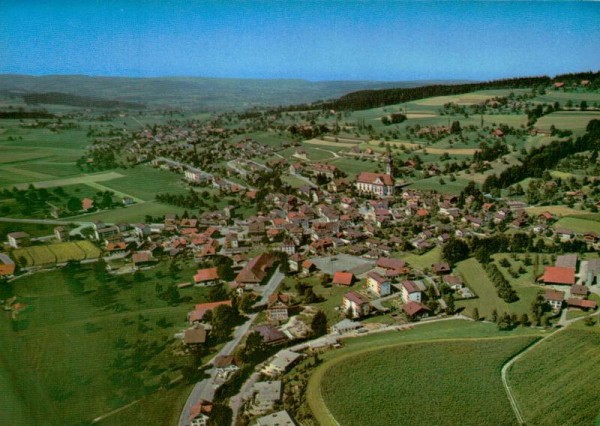 Ruswil LU - Flugaufnahmen Rückseite